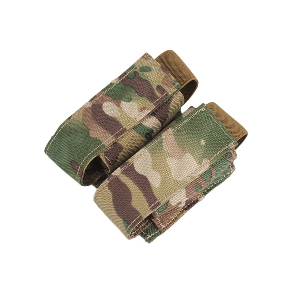 Emersongear Double 40mm Grenade Pouch 9mm MOLLE Magazine Bag Holder Carrier Airsoft Hunting Panel Pocket Nylon