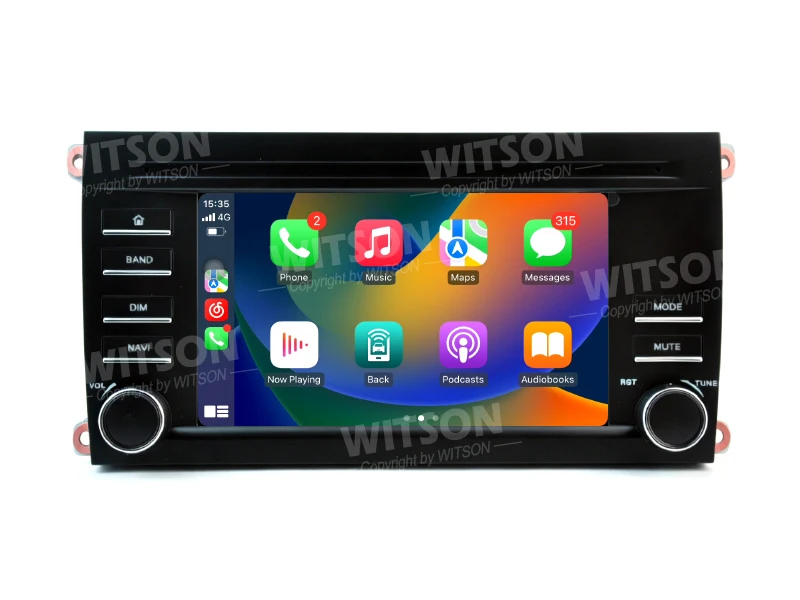 Android Auto Stereo For Porsche cayenne 9PA 957 955 Boxster 911 Carrera GT 2003- Carplay Navi Audio DSP Car Radio GPS Multimedia
