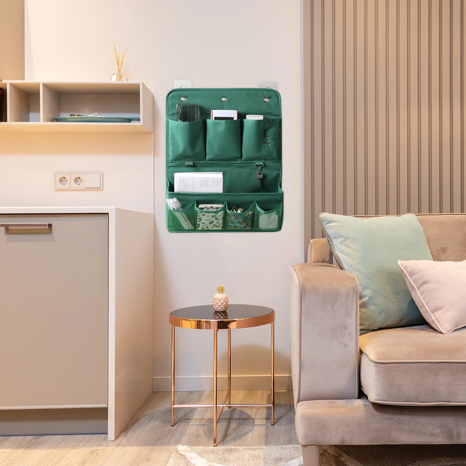 

1Pcs Oxford Cloth Storage Bag Door Back Hanging Organizer Waterproof Wall Mount Storage Pouch for Home Office