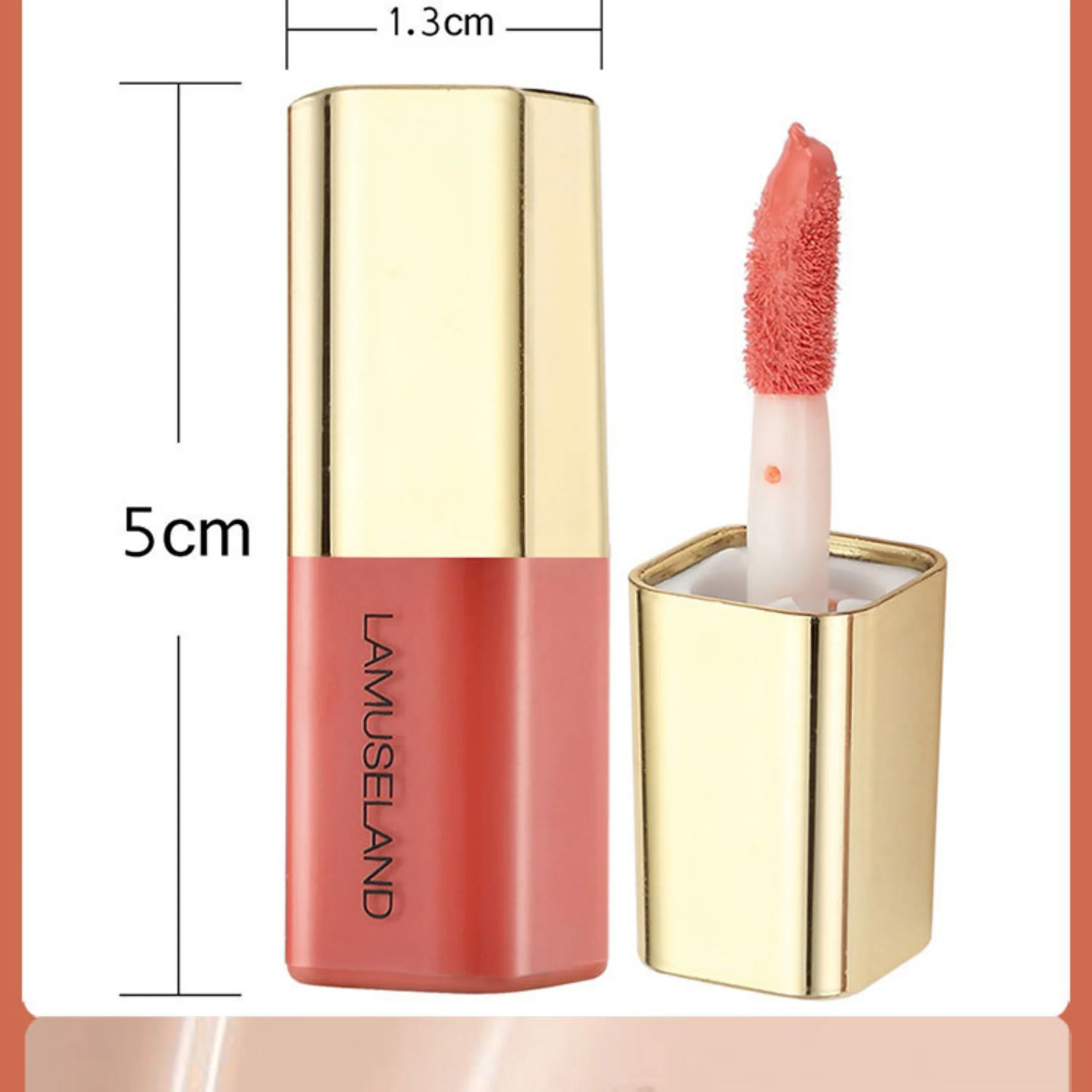 Matte Mini Gesicht flüssige Rouge langlebige seidige glatte Wange Auge Mousse erröten Text marker Stick Rouge wasserdichte Kontur Make-up