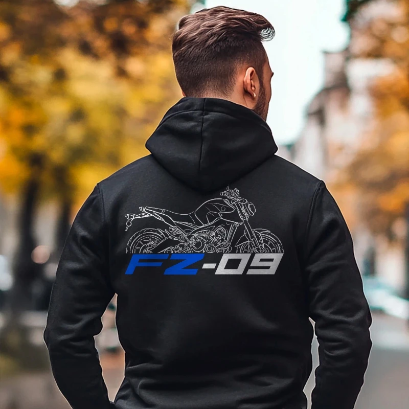 

2025 Autumn and Winter Mens Hoodie Motorcycle Pullover for Motorrad Riders High-end Luxury Is for Both Men and Women Top Y2k