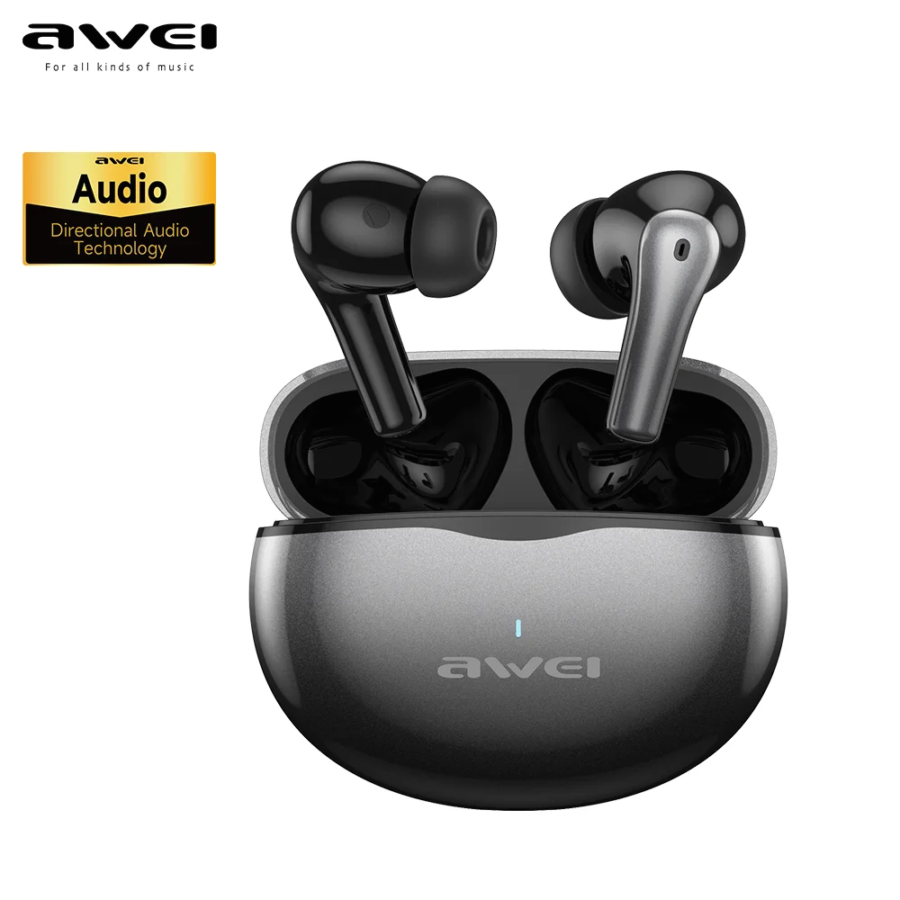 

Awei T62 4 Mic ENC наушники Bluetooth 5,3 наушники TWS беспроводные наушники HiFi музыкальные спортивные водонепроницаемые наушники ENC