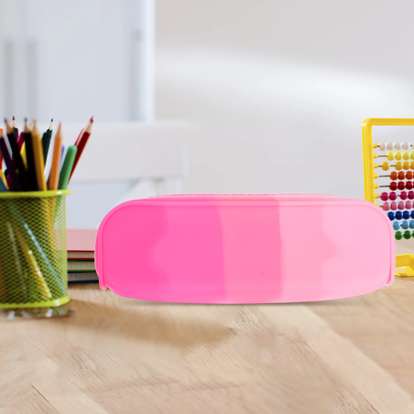 

Silicone Pencil Pouch Large Capacity Waterproof Stationery Organizer For School Office Travel Cute Aesthetic Pen Bag