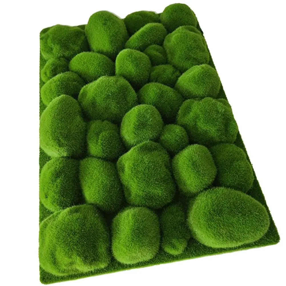 

Artificial Moss 35x50cm Decorative Pad for Mini Garden Micro L scape Prop Plant Wall DIY Fake Moss Turf Relief Eye Strain