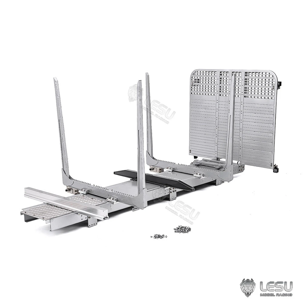 Metall-Holzkipper A0067 Light für 6x6 LESU 1/14 RC Holztransporter VM FE Kabine Ferngesteuerter LKW Z0107 Fahrzeugmodell – Detail 9