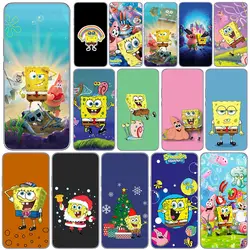 SpongeBobs Sponges SquarePants Bobs Phone for Samsung Galaxy A04 A14 A23 A34 A54 M23 M33 M52 M53 M30S M31 M51 M21 Cover Case