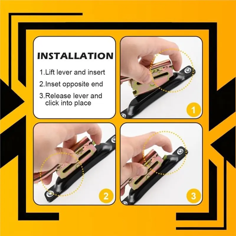 B23B E Track Heavy Duty Steel Single Slot 10 Pack Anchors With 1, 000 Lbs Working Load Limit 3.5Mm