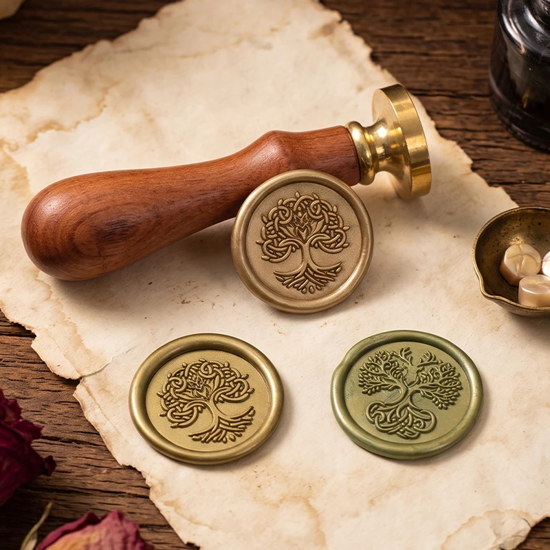 Tree Series Wax Seal Stamp Set - Wax Seal Stamp Set 评论和价格