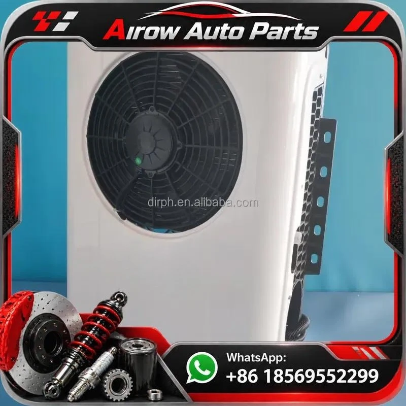12V 24V DC Air Conditioner For RV Truck Scroll Compressor 7500 9500 BTU Cooling Portable AC Unit