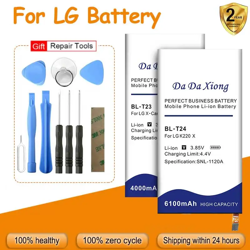 BL-T37 BL-T30 BL-45F1F BL-T23 BL-T24 BL-T28 BL-S3 Battery for LG X Power 2 II V40 X-Cam H970 ThinQ Q710 Q8 2018