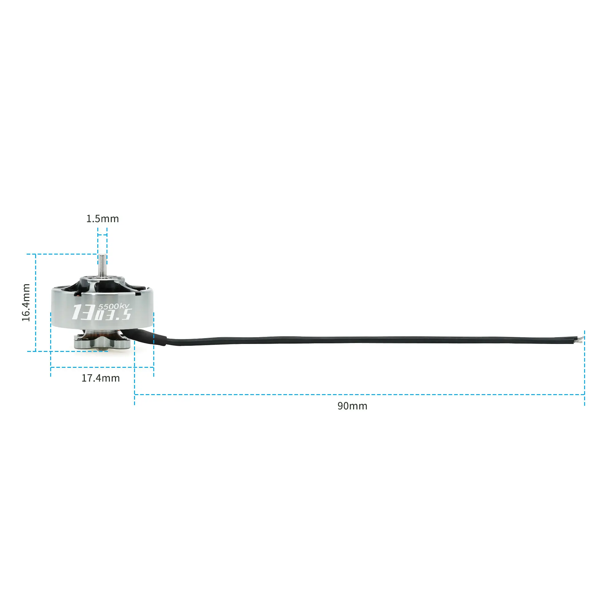 GEPRC SPEEDX2 1303.5 3800KV 6S 5500KV 4S bezszczotkowy silnik do FPV Freestyle Cinelog20 HD O3 2 cal Cinewhoop drony