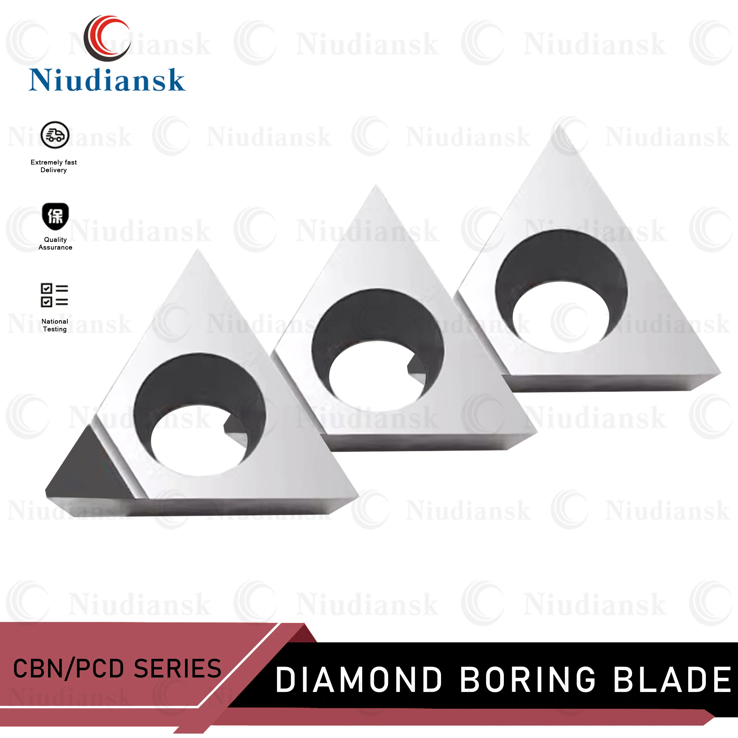 

TBGT060104/TPGH08/090204/110304/16T304 High-quality PCD CBN Boring Blades Diamond Inner Hole Precision Tool Boron Nitride Blades
