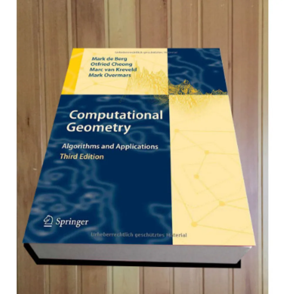 Computational Geometry: Algorithms And Applications