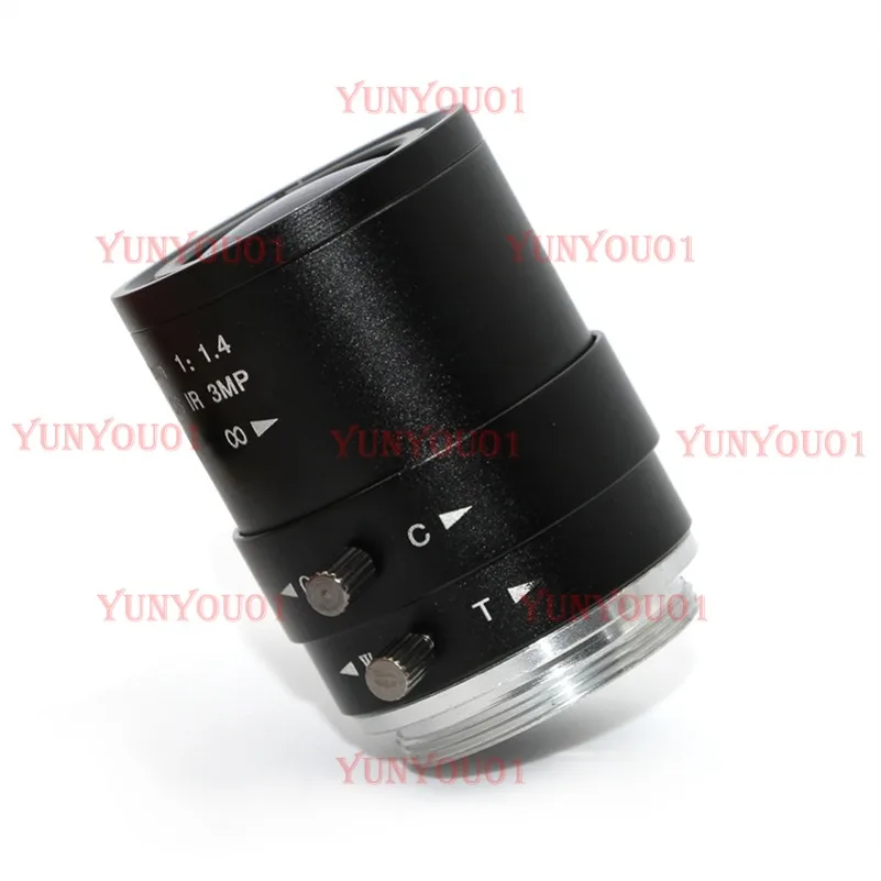 Industrial Camera Lens 3 Million CS Interface 2.8-12 Mm Manual Zoom 1/2.7 Inch Visual Inspection Camera