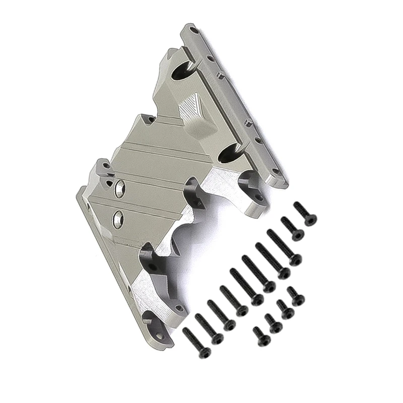 Aluminum Alloy Chassis Gearbox Mount Transmission Holder For 1/10 RC Car Axial SCX10 II 90046 AXI90075