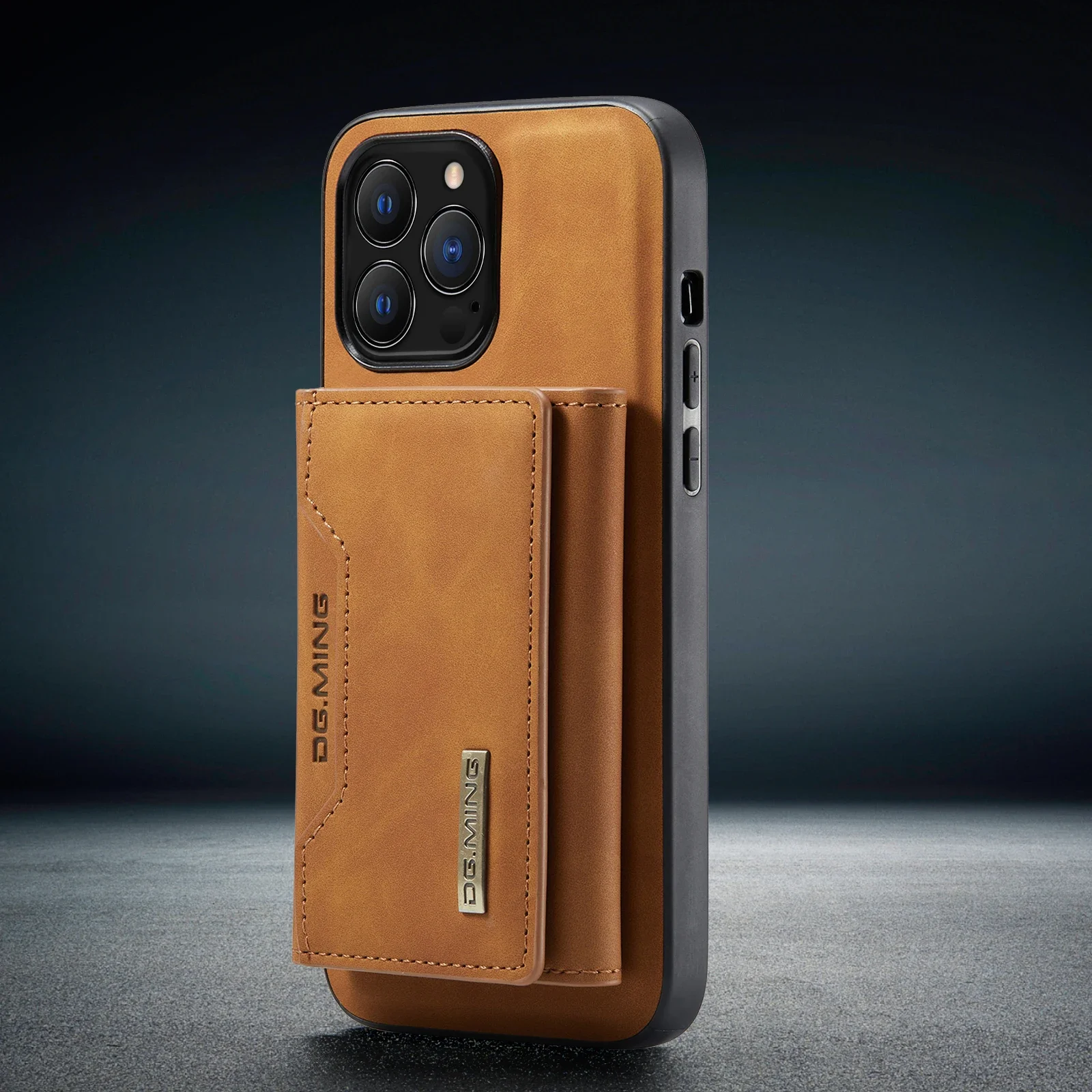 2 In 1 Detachable Magnetic PU Leather Case For iPhone 16e 15 ProMax 14 Plus 13Mini 12 11 SE2022 Wallet Cover Cards Holder Pocket