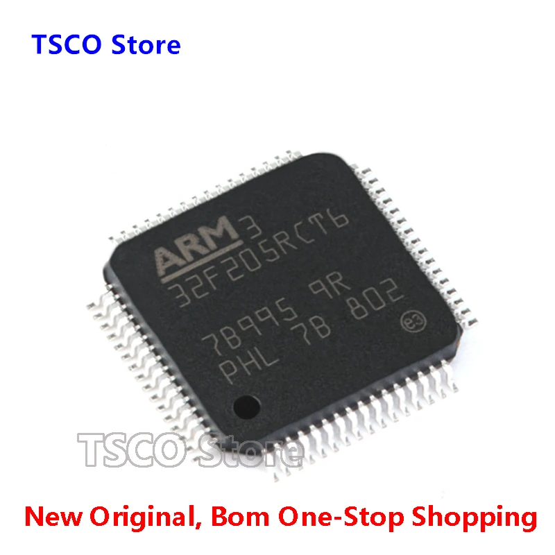 

STM32F205RCT6 (1 Piece /LOT ) LQFP-64 New original