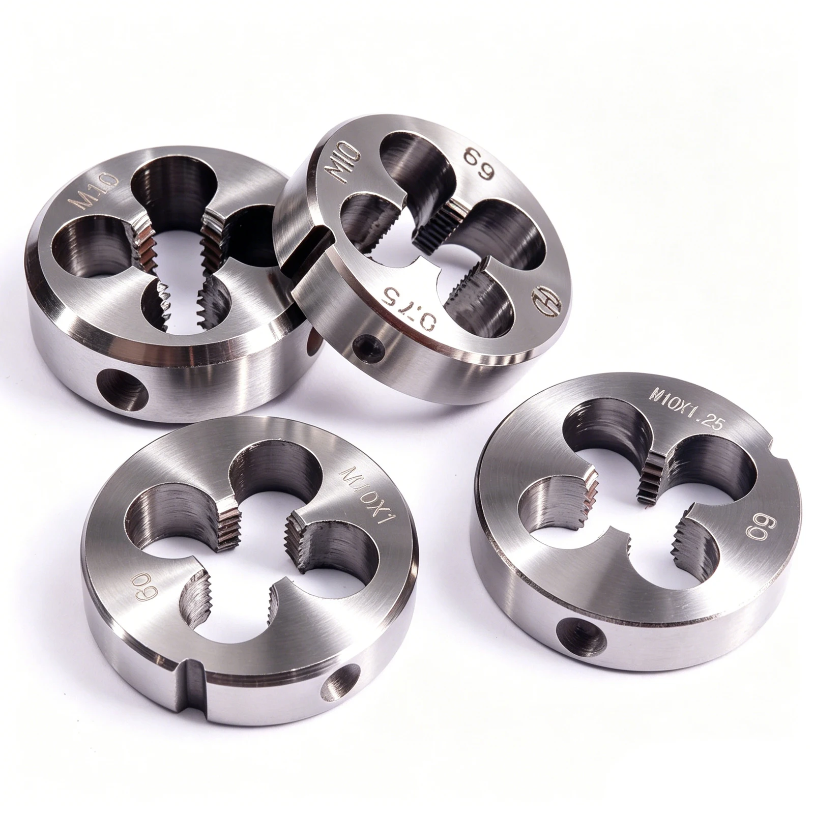 1pc Right Hand Thread Die M10 Metric Thread Die Alloy Steel Threading Die Metal Cutting Tools