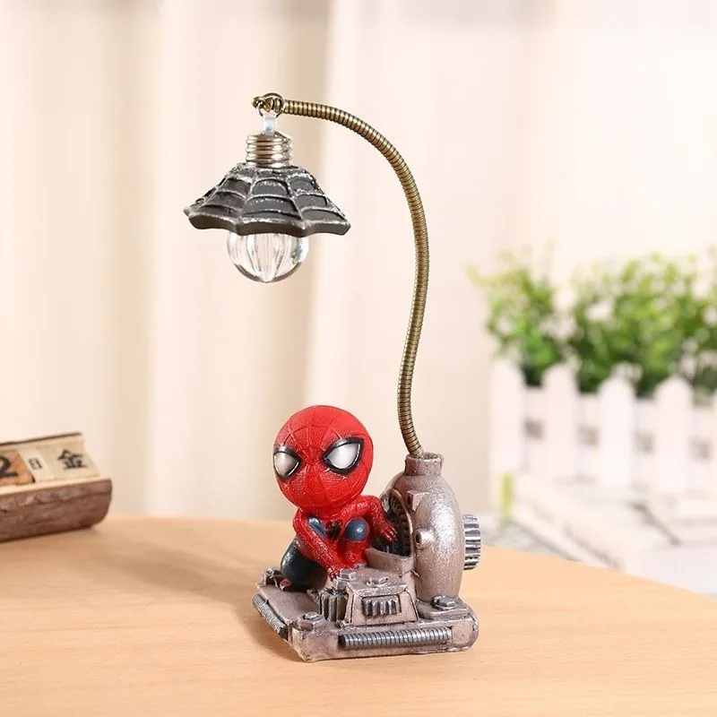 Creative Marvel Hero Spiderman Night Light Personalized Birthday Gift for Boyfriend and Classmate Graduation Gift Ornament