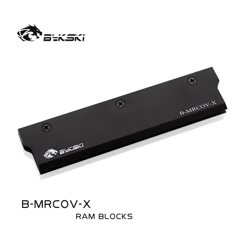 Bykski RAM Armor Cover in alluminio per disco di memoria Anodo Chip di memoria artigianali Dissipatore di calore PC Water Cooler B-MRCOV-X