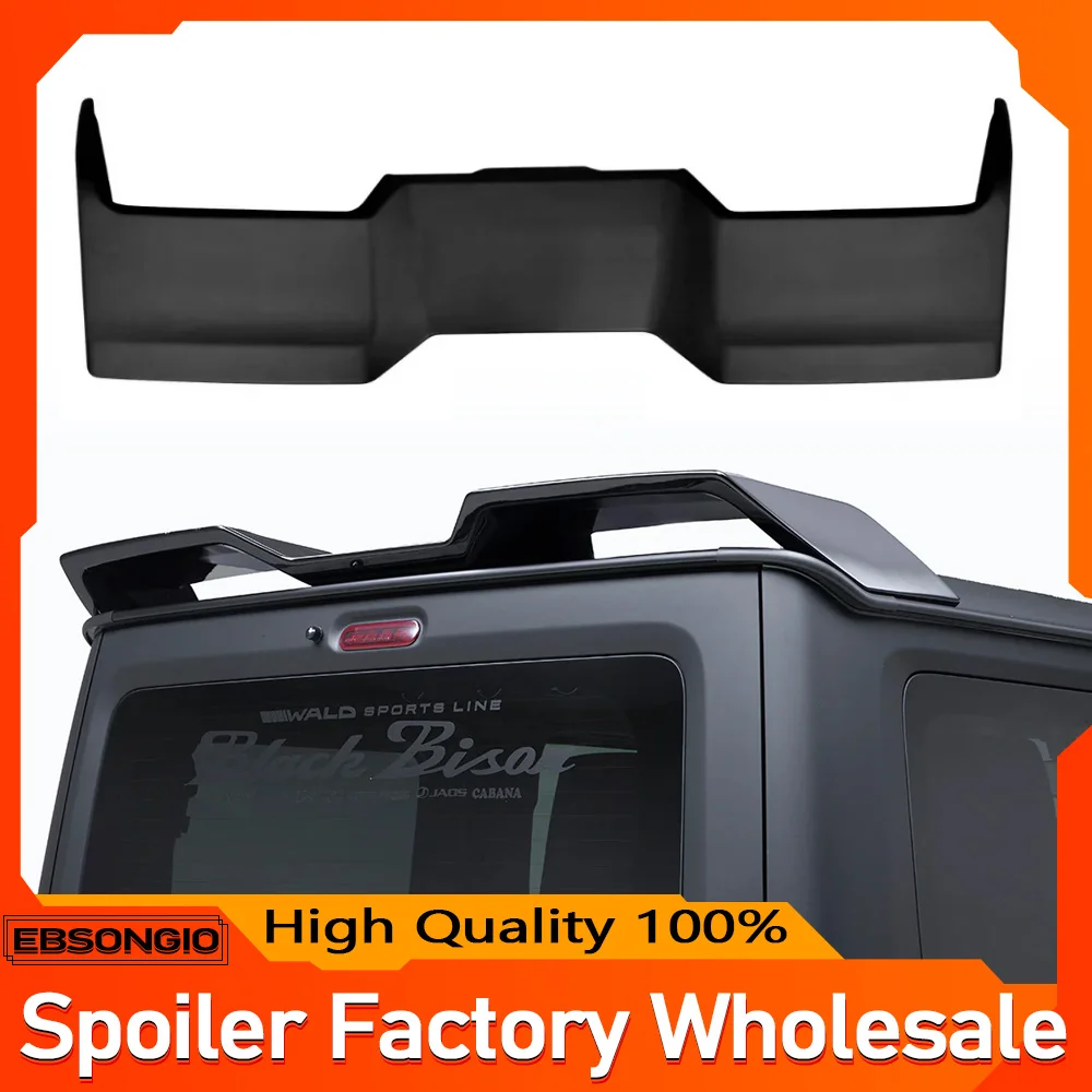 

Задний спойлер на крышу для Suzuki Jimny JB64 JB74 WALD Style, высококачественный ABS, глянцевые черные спойлеры 2019 2020 2021 2022