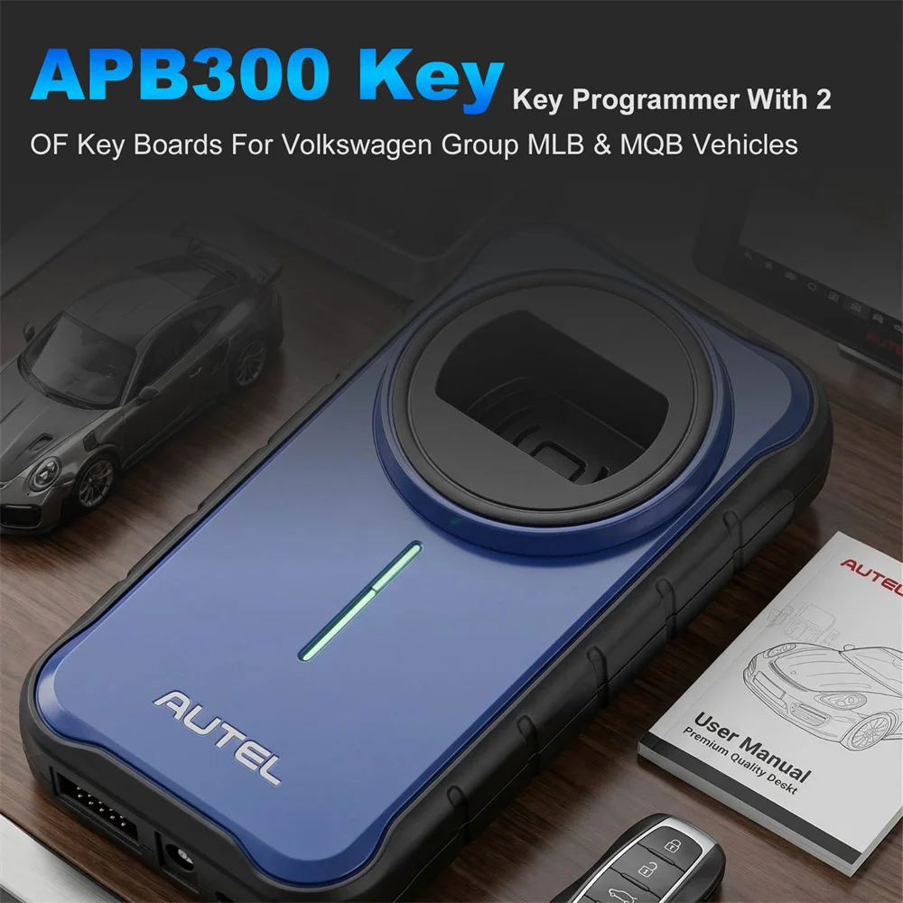 AUTEL MAXIIM APB300 Key Programmer For MLB & MQB Vehicles Get 2pcs Free Key Board