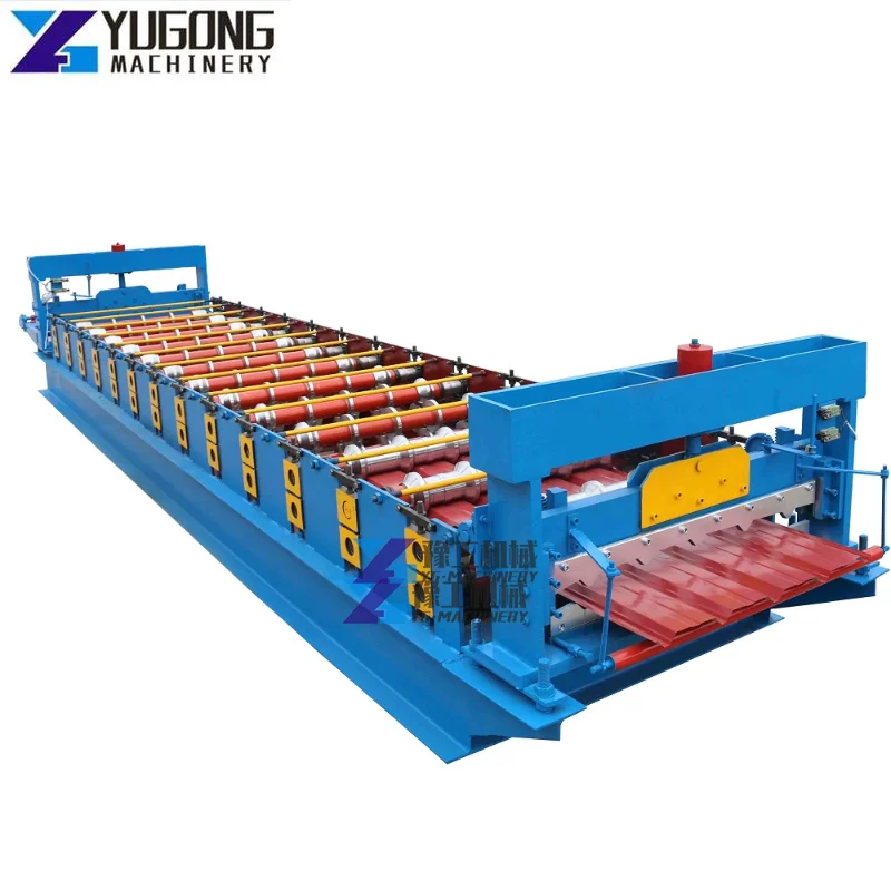 5 Ribs IBR Roofing Panel Roll Forming Machine IBR Roofing Sheet Making Machine Steel Sheet Double Decking Roll Forming Machine