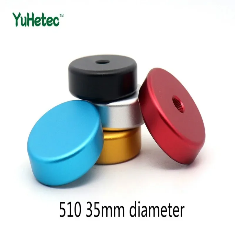 Support en aluminium pour Machine de sous-réservoirs RDA à filetage 510 (35mm de diamètre), support d'affichage de Machine de Table de chargement de fil, 1 pièce