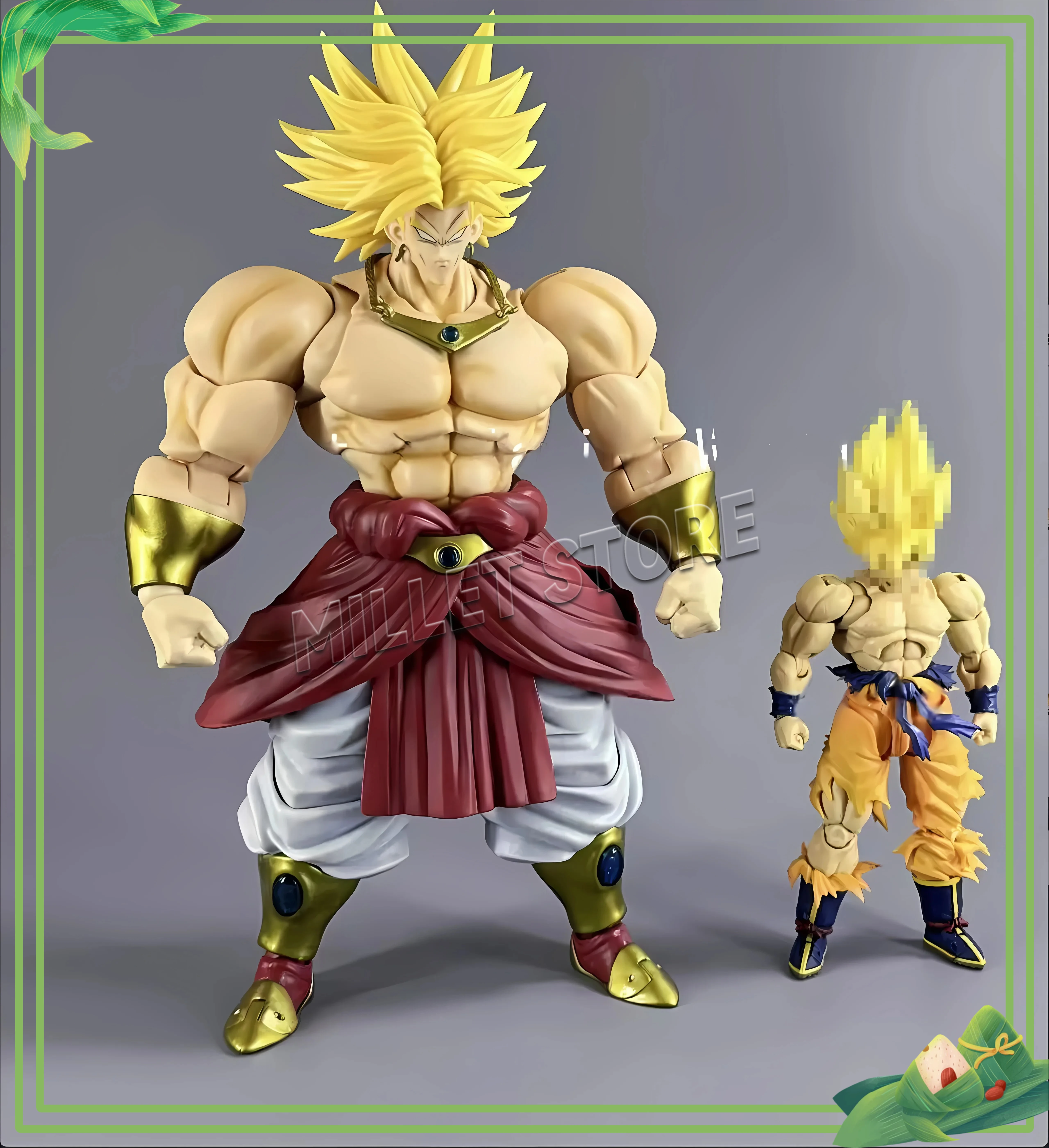 新ZTスタジオ ブロリー アクションフィギュア ドラゴンボールZ ZT01