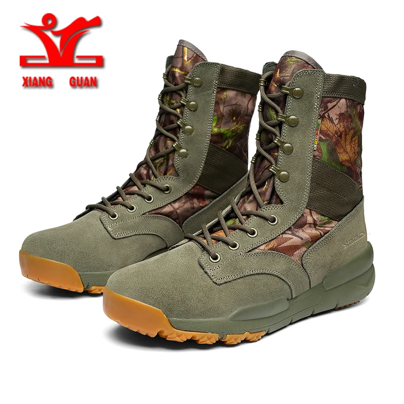 XG 2022 nuove scarpe da trekking all'aperto da uomo scarpe mimetiche militari stivali antiscivolo resistenti all'usura Sneakers da arrampicata traspiranti da donna