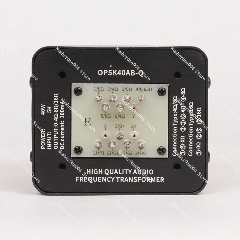 

Выходной трансформатор OP5K40AB-Q 6P3P/EL34/KT66 Выходная корова для билитарной машины