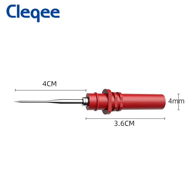 Cleqee p8002 ht307 agulha de teste traseiro sonda pino parafuso teste diagnóstico automático osciloscópio portátil conjunto ferramenta reparo