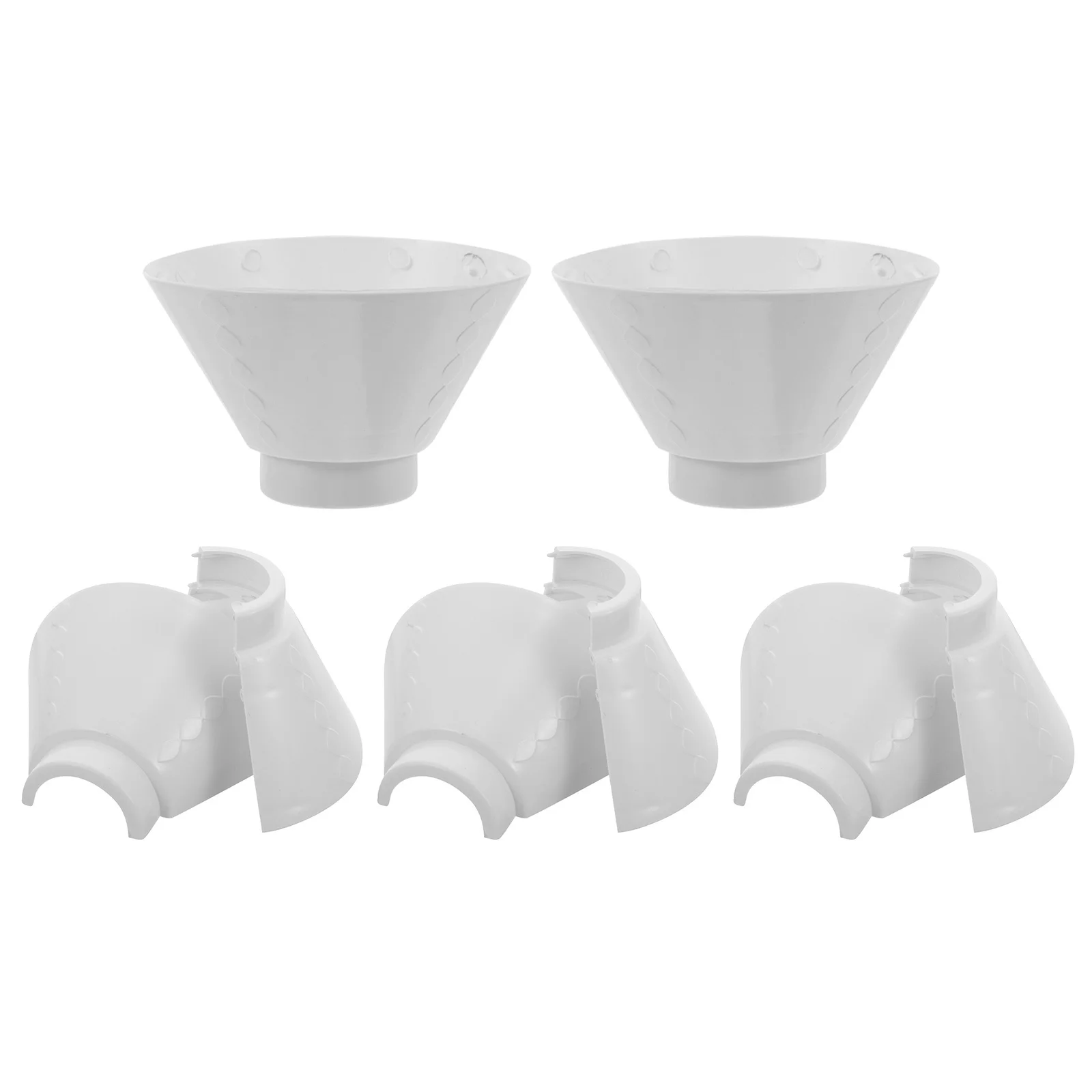 

5pcs Plastic Ceiling Light Hanging Lampshade Outdoor Waterproof Protective For Factory Industrial Lighting