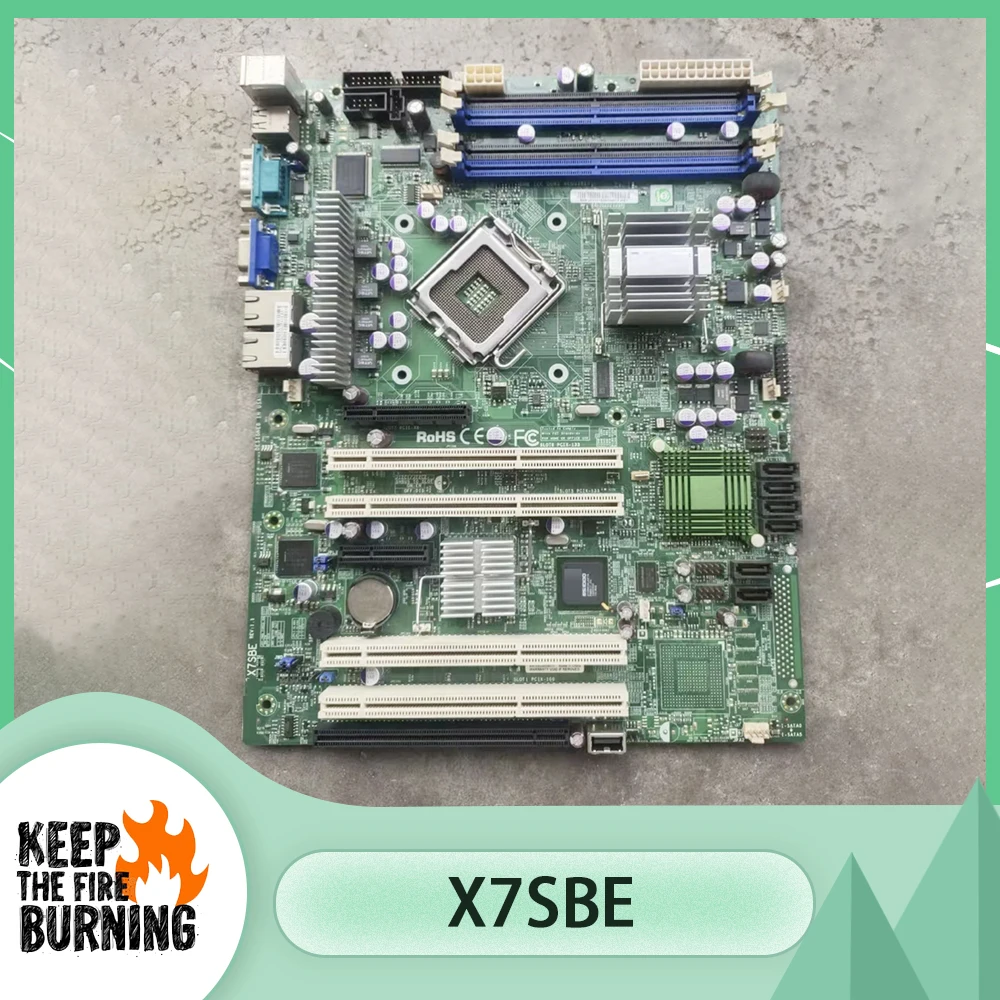 Материнская плата для промышленного контроллера SUPER X7SBE Dual Net-work Card X7SBE REV1.1