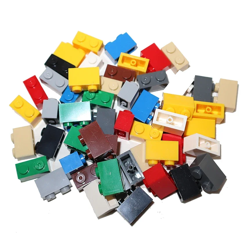 Picture 5: 80PCS 3004 3065 1x2 Bricks Dots Thick MOC Assemble Particles 1*2 Building Blocks DIY Educational Creative Toy for Kids