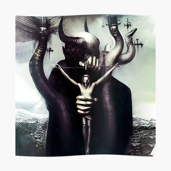 Hr Giger Satan  Poster Picture Modern Room Print Decor Art Vintage Decoration Mural Wall Home Funny Painting No Frame