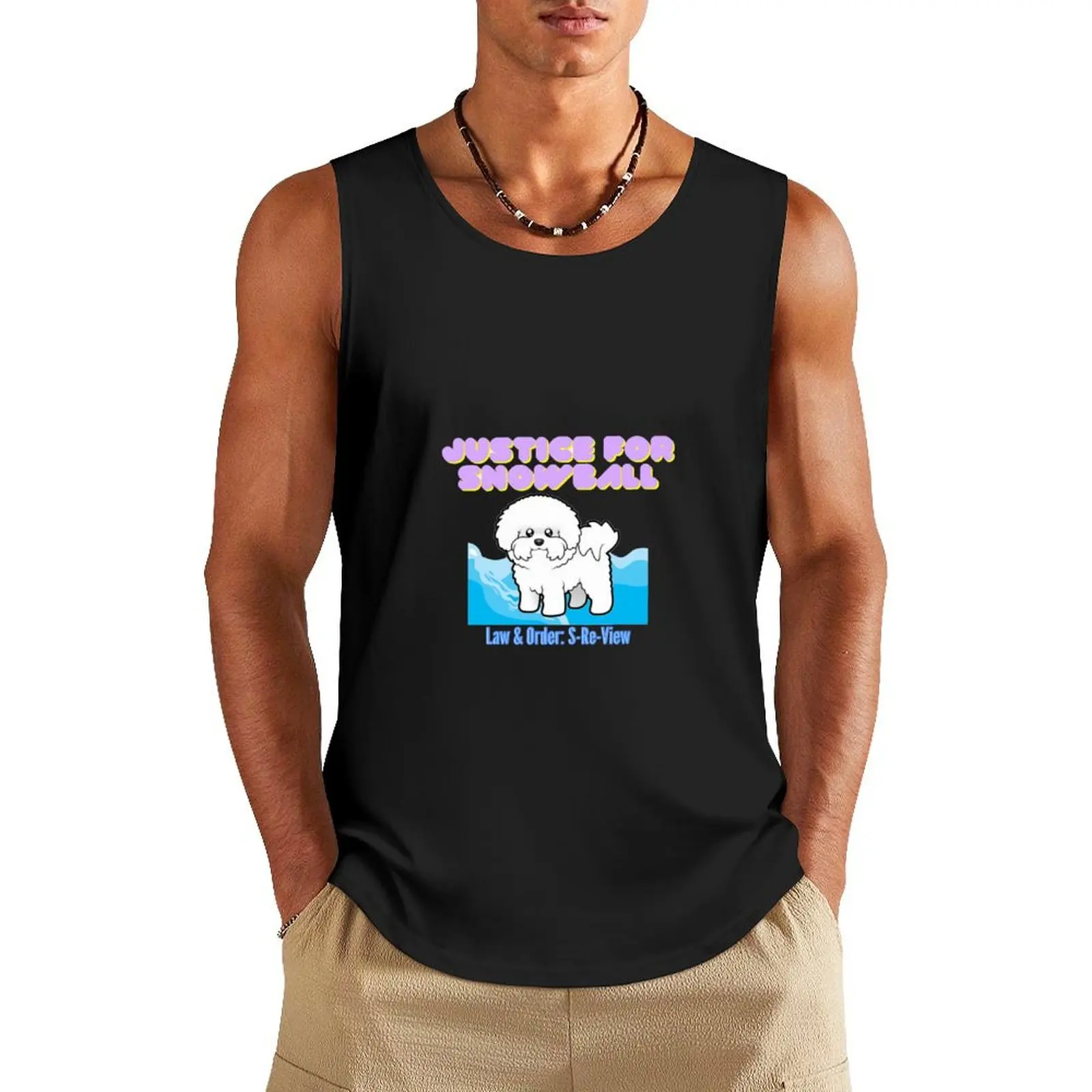 

Justice for Snowball - SVU 14x19 Born Psychopath Tank Top vest for men sleeveless vest men