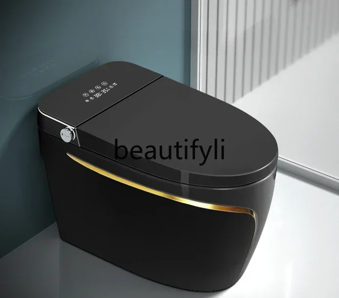 

New color smart toilet black gold gray color gold smart toilet integrated household without water pressure limit