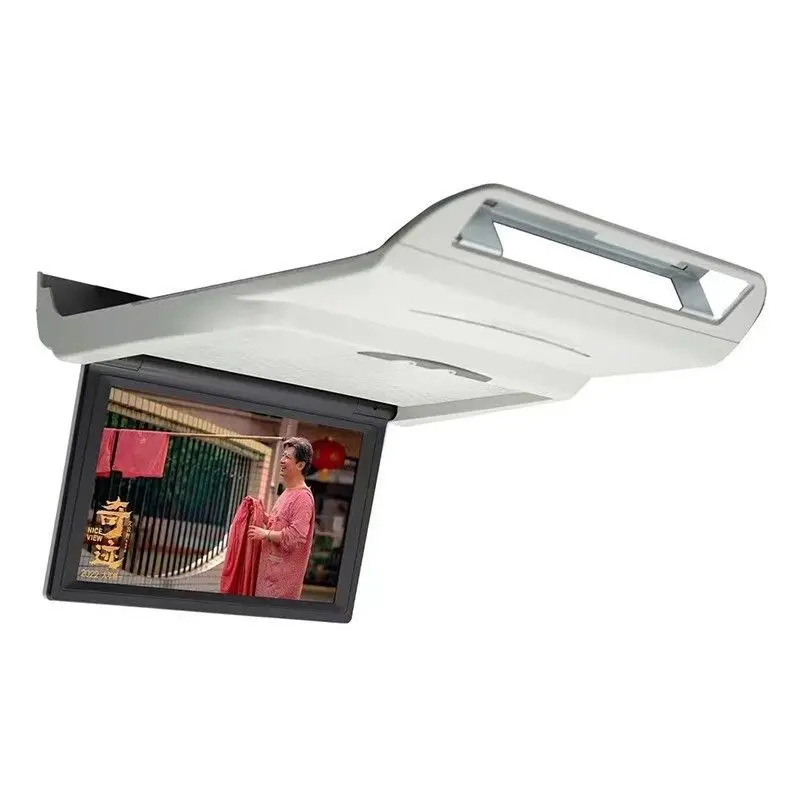 

Car interior upgrade and modification of smart ceiling TV water cup flip frame