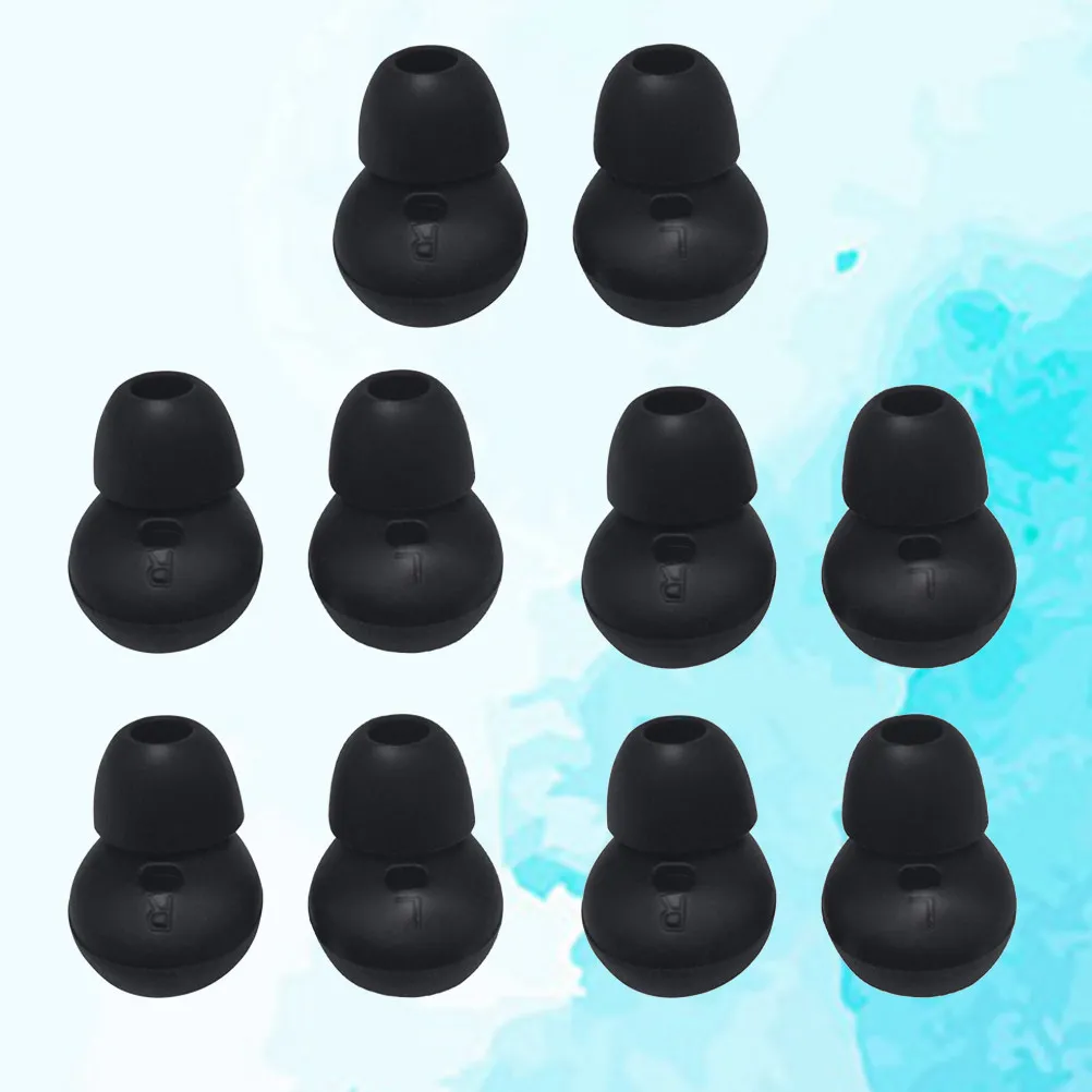 

5Pairs Earphone Protective Silicone Covers Comfortable Anti-Slip Replacement Earpads for Sm-R130 High