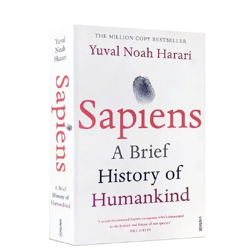 

Sapiens: Краткая история Гуманкинда Юваль Ной Харри Английские книги Антропологические истории Книги для внеклассного чтения