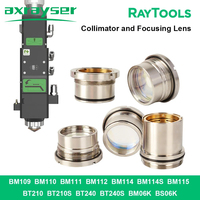 Raytools Focus Lens and Collimator with Holder D28 D30 D37 F100 F125 F150 F200 for BM110 BM111 BT240 BT210 Laser Cutting Head