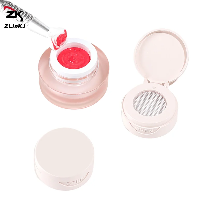 

1 шт., 2/3/5 г, гелевая банка для ногтей, диспенсер для лака для ногтей, футляр/контейнер/держатель