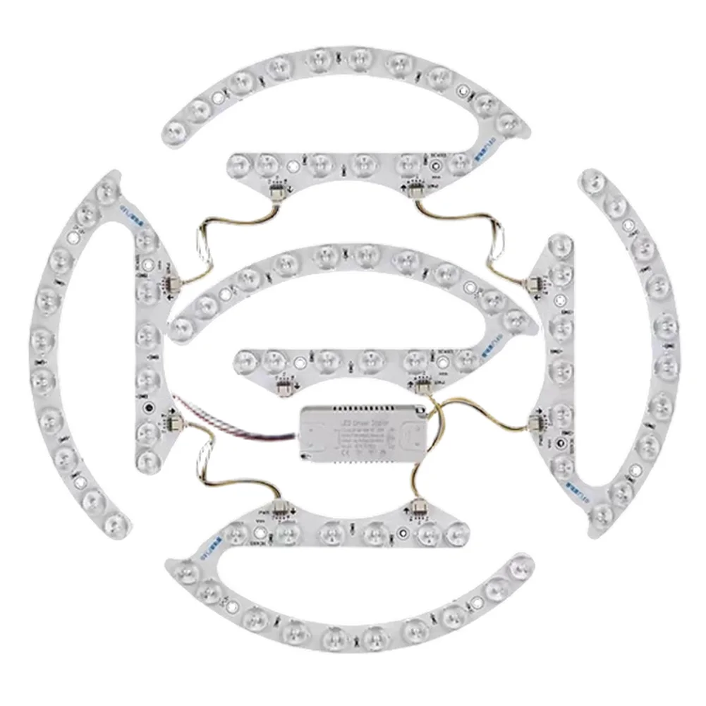 Magnetic LED For Ceiling Light Module 3-Color Dimming 220V 72W 96W 120W 144W 6000K 4000K 3000K for Existing Fixtures