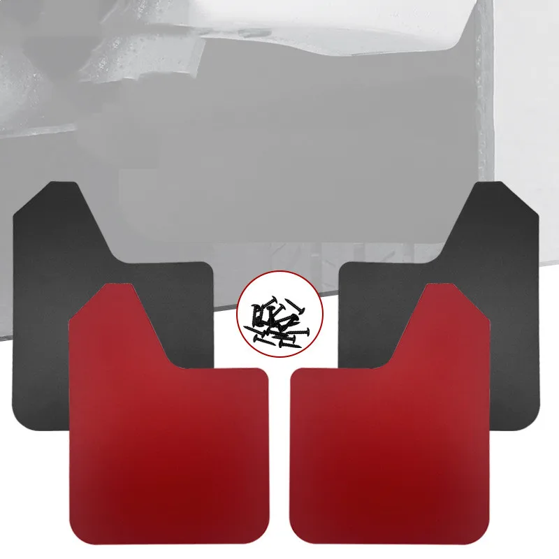 Universal Basic Mud Flaps Set Black