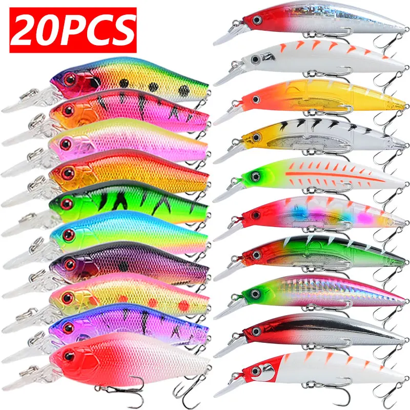 20-pieces-lot-leurre-de-peche-minnow-8g-27g-yeux-3d-avec-hamecon-triple-appat-artificiel-pour-perche-appat-pour-brochet-et-carpe-swim-bait-peche