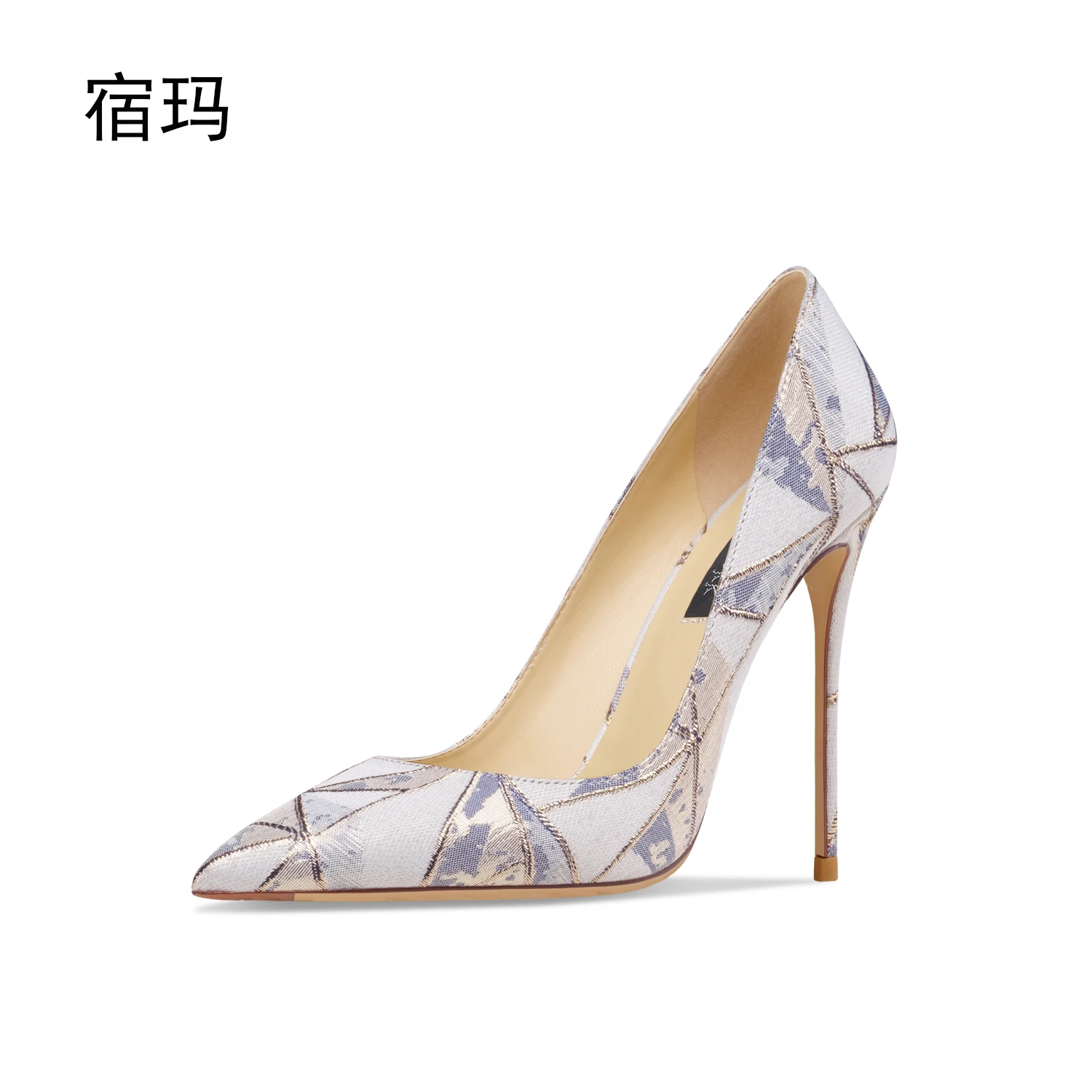 2022 For Women Pumps Spring/Autumn Real Leather Thin Heel High Heels Pointed Toe Sexy Wedding Shoes Party Evening Dress Shoes