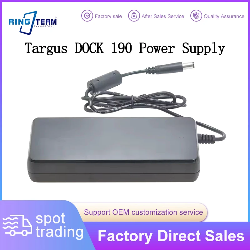 Cargador/adaptador de CA Original APA150205 20,5 V 7.31A 150W para estación de acoplamiento Targus DOCK190, enchufe de 7,4x5,0mm