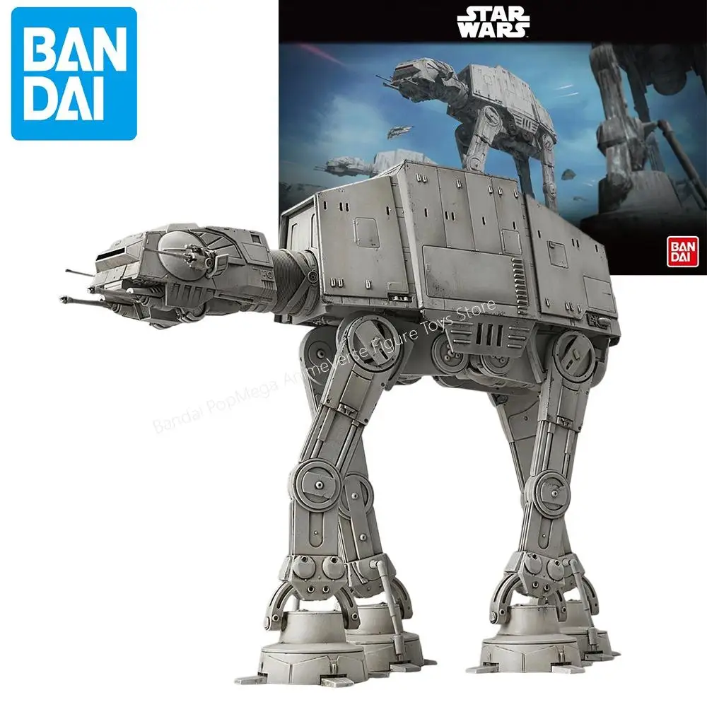 バンダイ 1/144 スケール スターウォーズ プラスチックモデルキット AT-AT アクションフィギュア 全地形対応装甲輸送車のおもちゃ 子供へのギフト