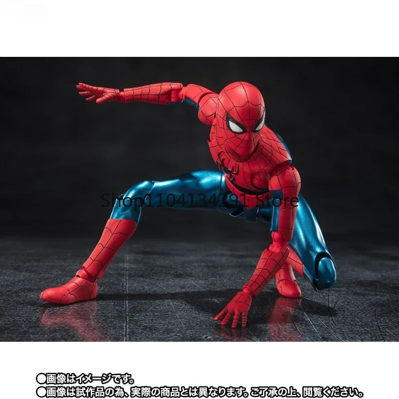 Oryginalna figurka Bandai S.H.Figuarts Spider-Man: Bez drogi do domu, figurka anime Spider-Man, zabawki akcji dla chłopców i dziewcząt, prezenty urodzinowe
